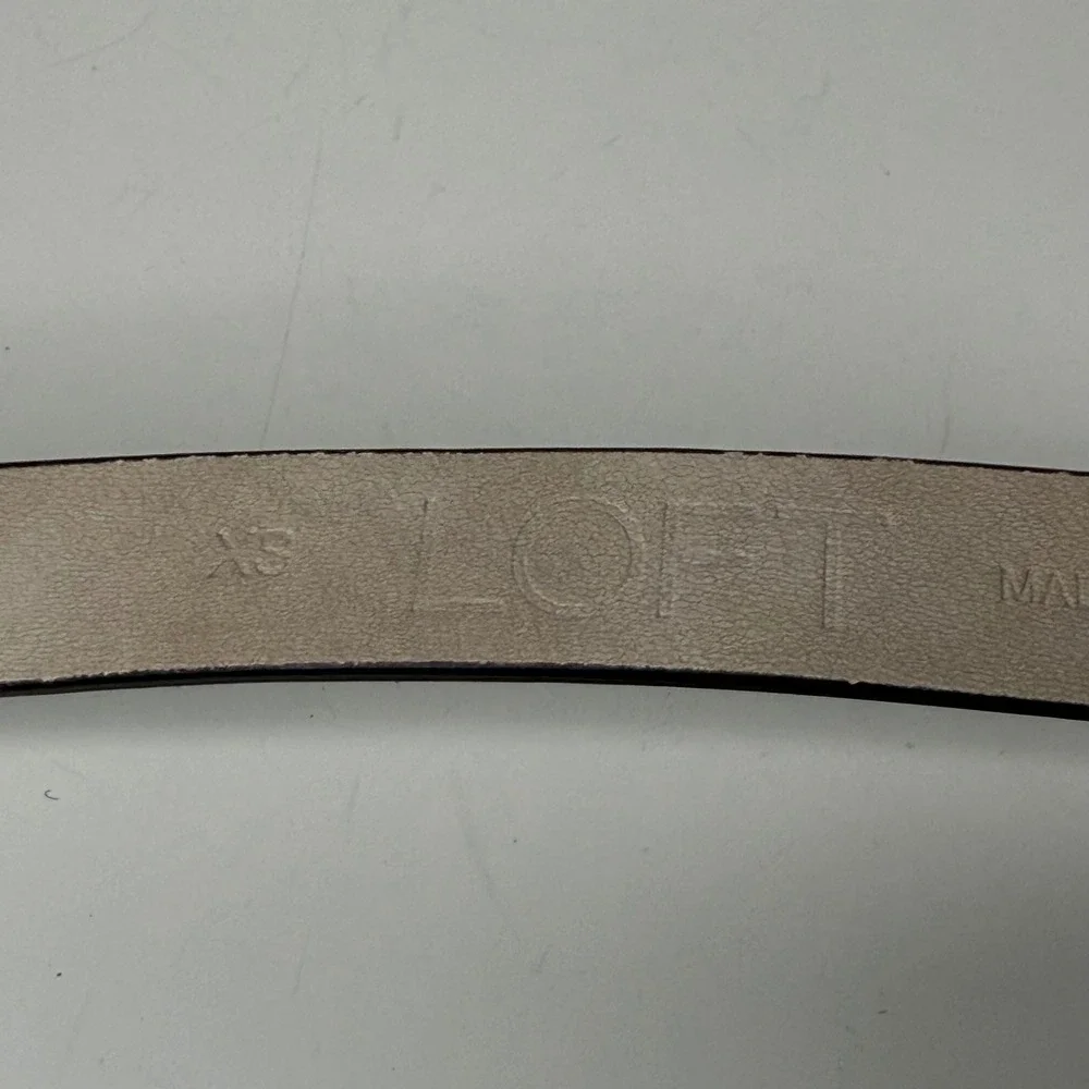 LOFT faux leather